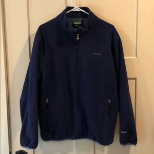 LL Bean zip up jacket